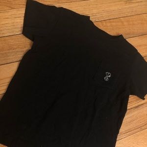 (2 shirts) uniqlo kaws x peanuts kids tee 7-8